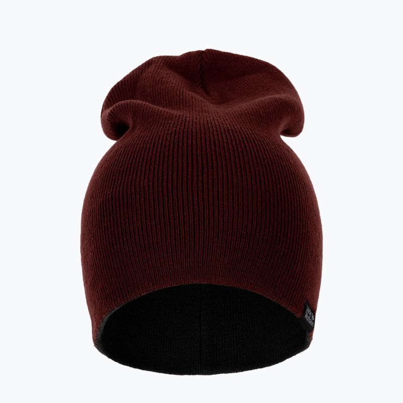 Czapka zimowa Jack Wolfskin Rib cordovan red 2