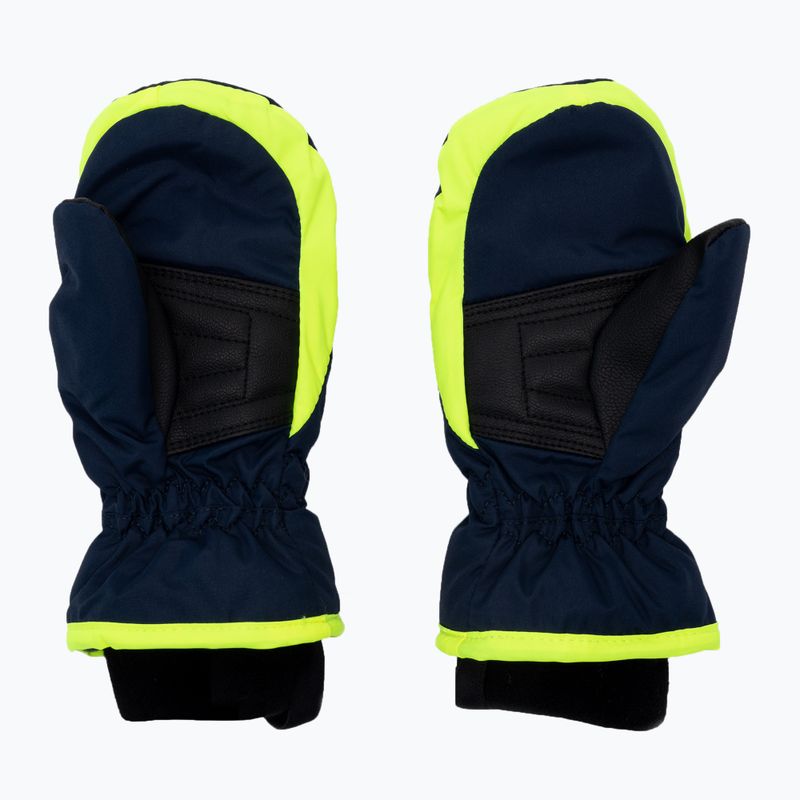 Rękawice zimowe dziecięce Reusch Mitten dress/blue/safety/yellow 2