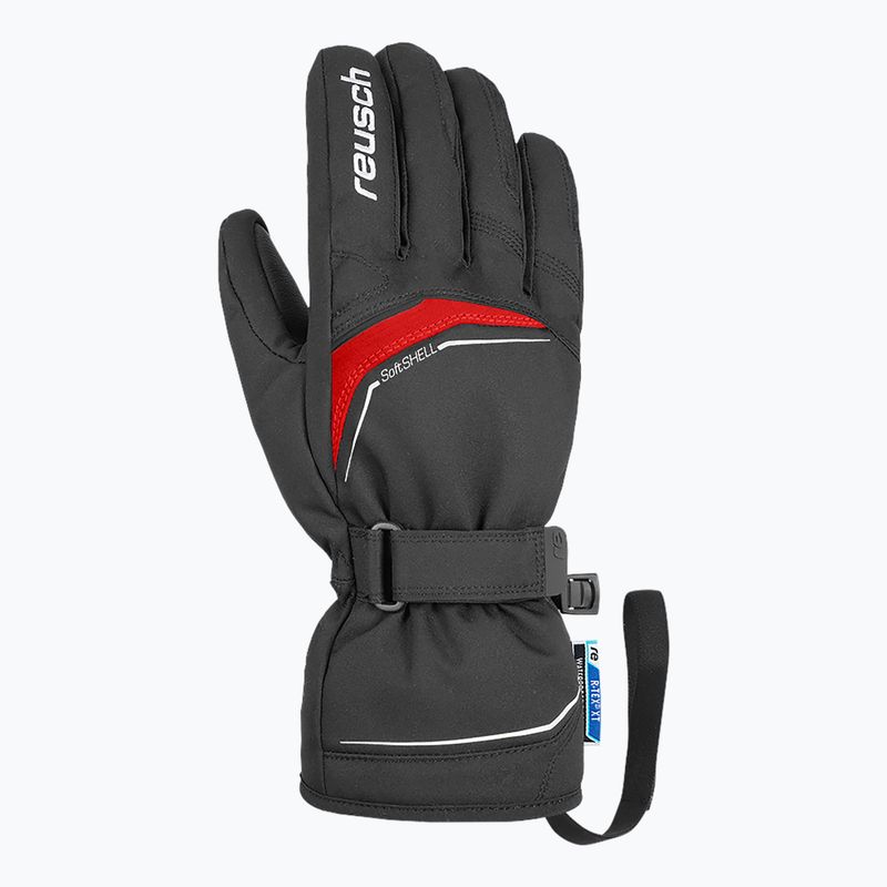 Rękawice narciarskie Reusch Primus R-TEX XT 2022 black/fire red 6