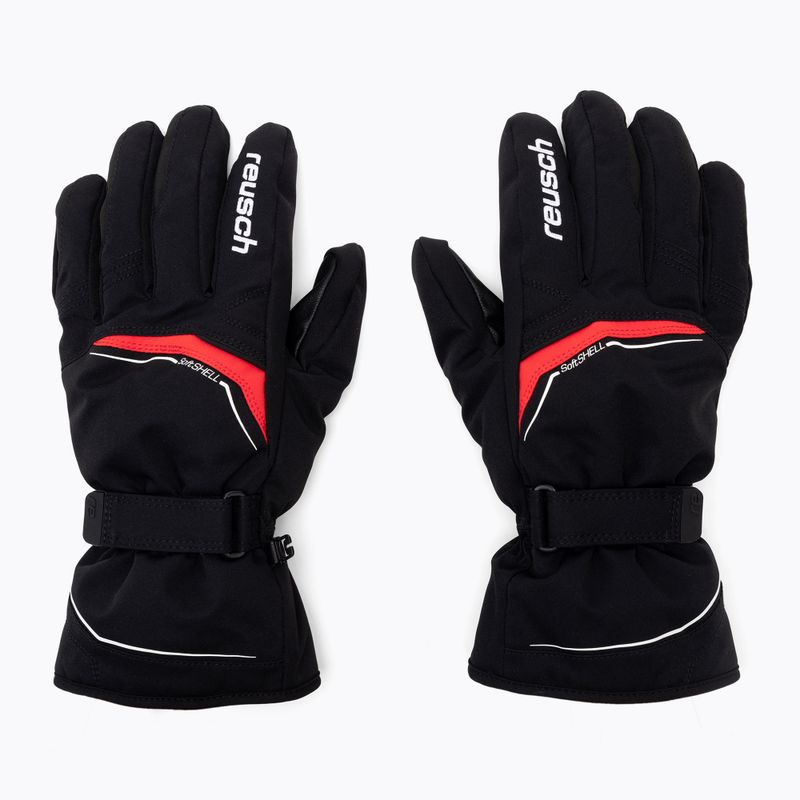Rękawice narciarskie Reusch Primus R-TEX XT 2022 black/fire red 2