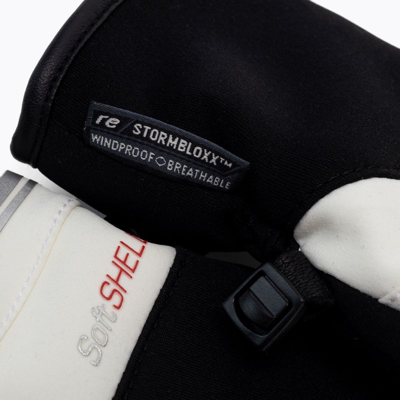 Rękawice narciarskie Reusch Tomke Stormbloxx white/black 5