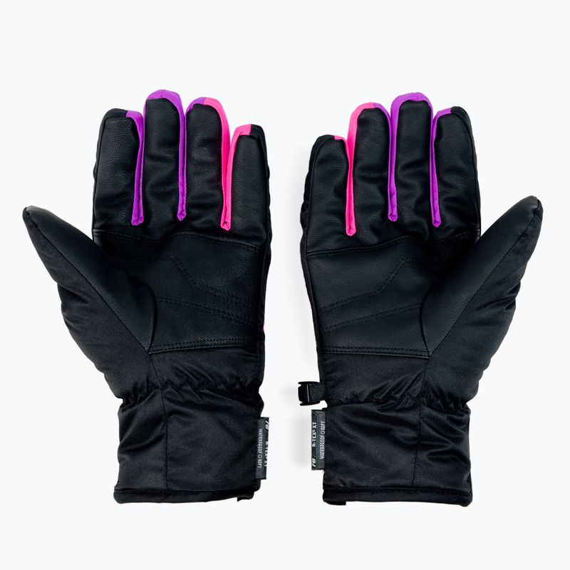Rękawice narciarskie dziecięce Reusch Dario R-TEX XT black/pink glo 2