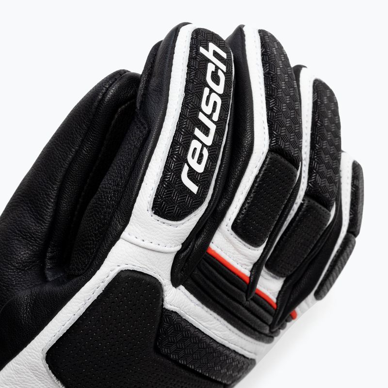 Rękawice narciarskie Reusch Profi SL black/white/fire red 4
