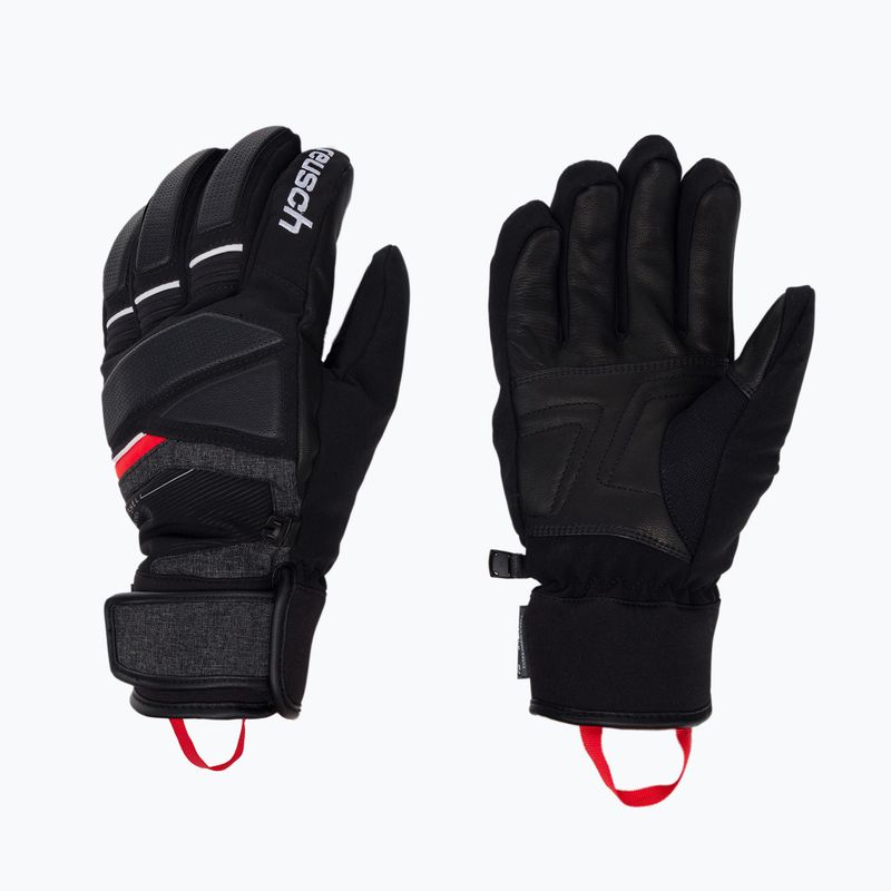 Rękawice narciarskie Reusch Storm R-TEX XT black/black melange/fire red