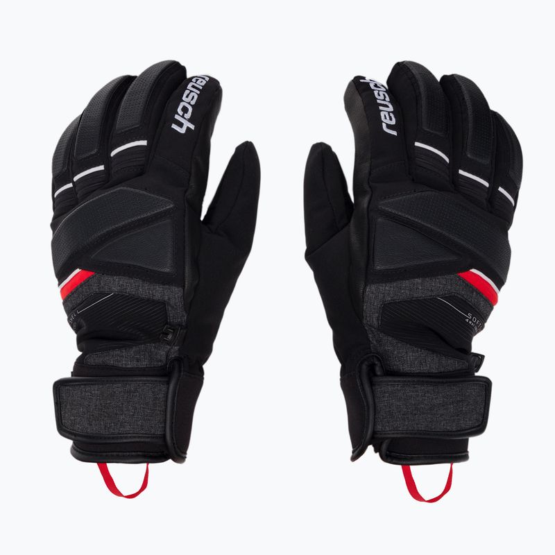 Rękawice narciarskie Reusch Storm R-TEX XT black/black melange/fire red 3