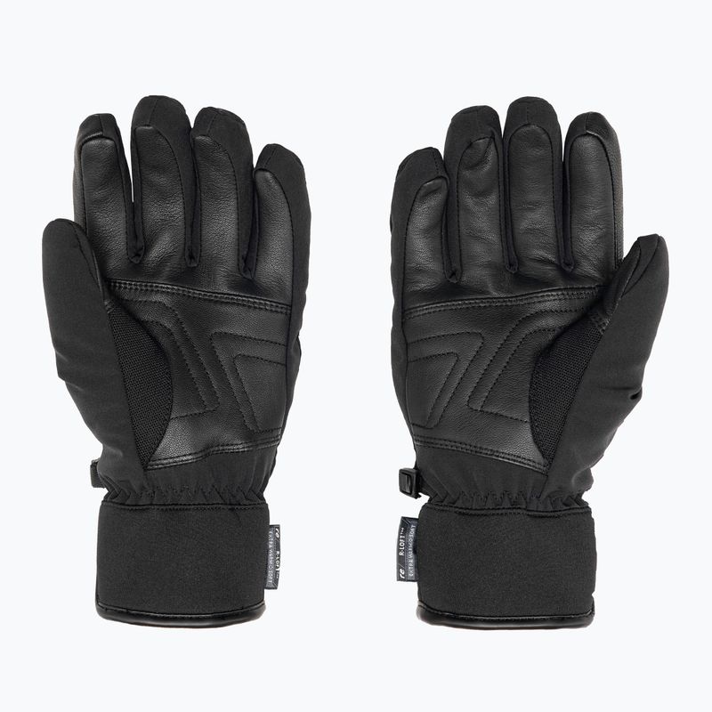 Rękawice narciarskie Reusch Storm R-TEX XT black/black melange/neon green 2