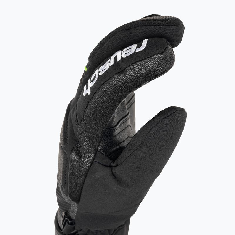 Rękawice narciarskie Reusch Storm R-TEX XT black/black melange/neon green 4