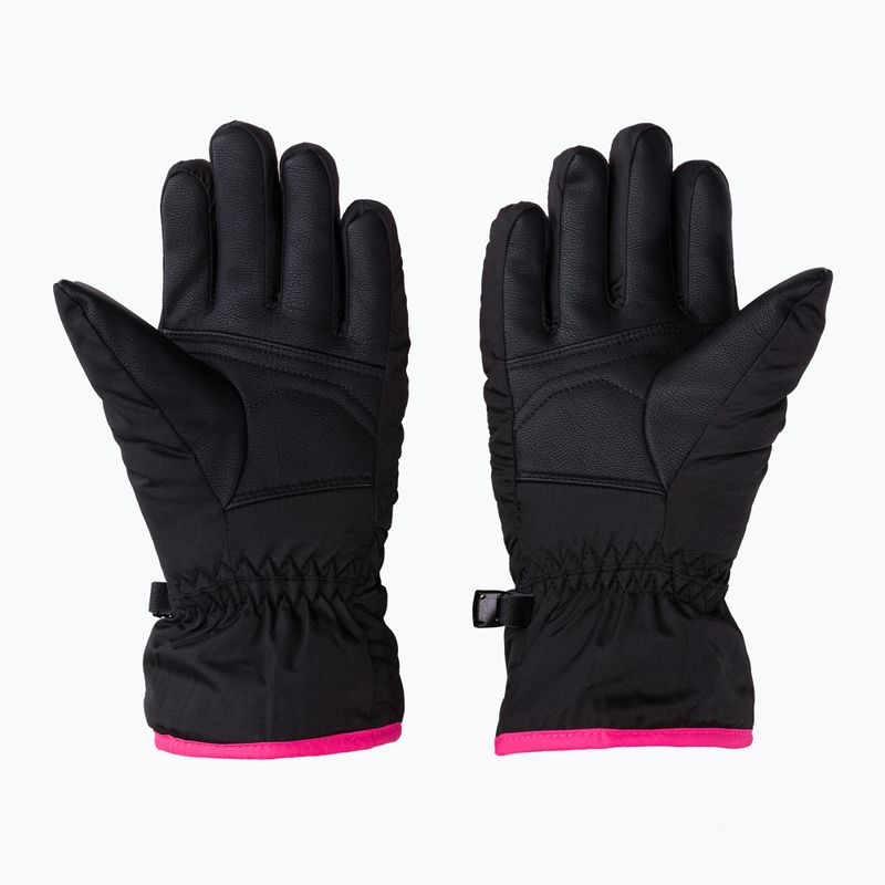 Rękawice narciarskie dziecięce Reusch Alan 2022 black/pink glo 2