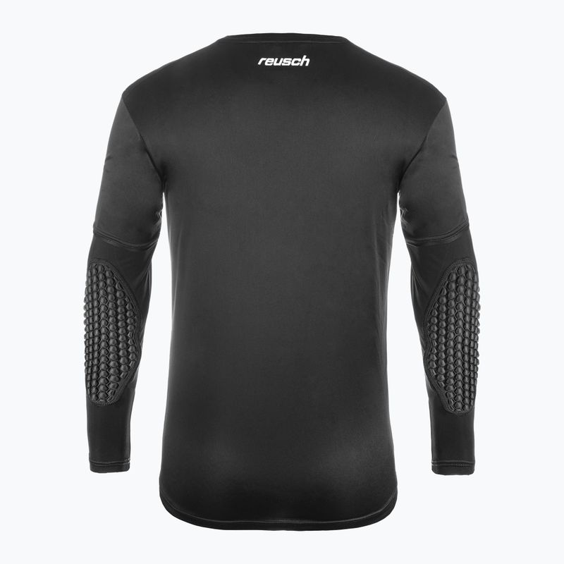 Koszulka bramkarska męska Reusch Goalkeeping Jersey Padded black/white 2