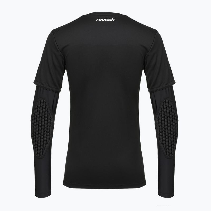 Koszulka bramkarska męska Reusch Goalkeeping Jersey Padded black/white 2