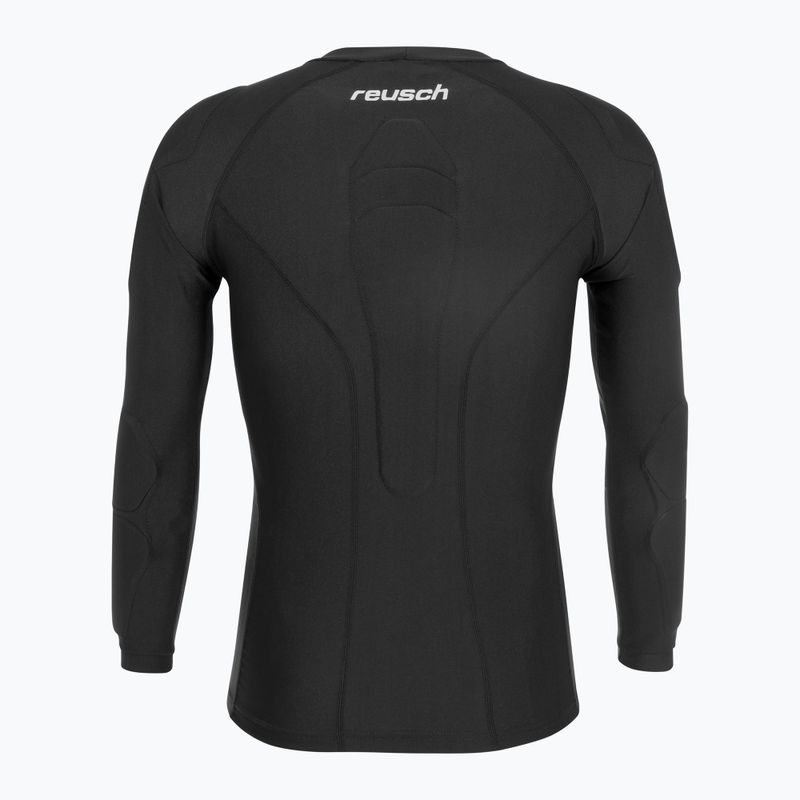 Koszulka bramkarska męska Reusch Compression Shirt Padded black 2