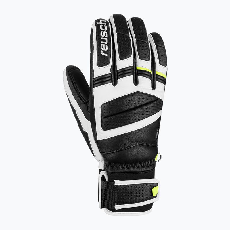 Rękawice narciarskie Reusch Master Pro black/white/safety yellow 3