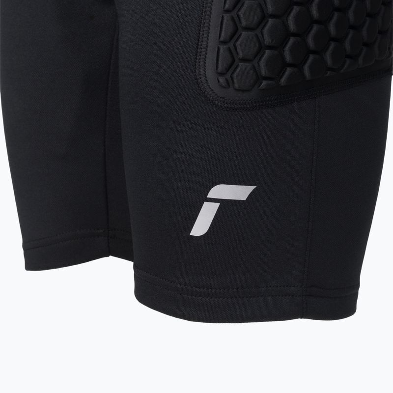 Spodenki piłkarskie dziecięce Reusch Contest II Short Advance black/silver 3