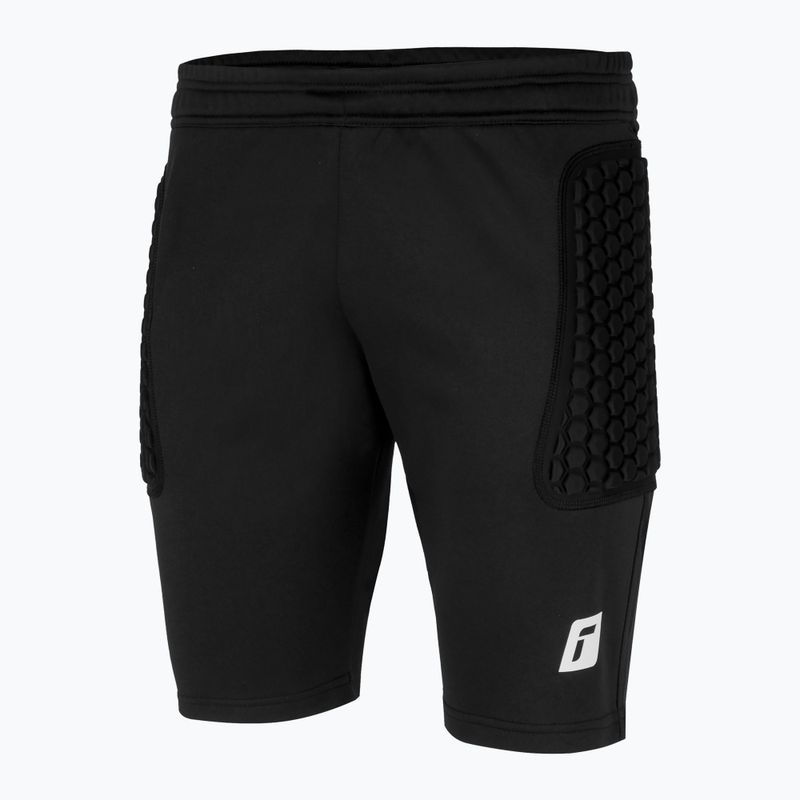 Spodenki piłkarskie dziecięce Reusch Contest II Short Advance black/silver 5