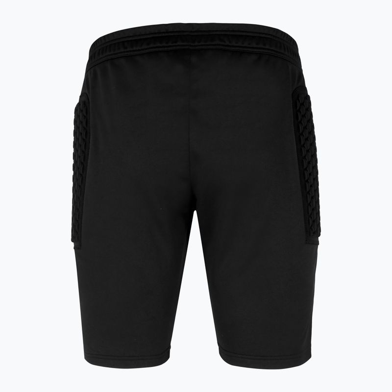 Spodenki piłkarskie dziecięce Reusch Contest II Short Advance black/silver 6