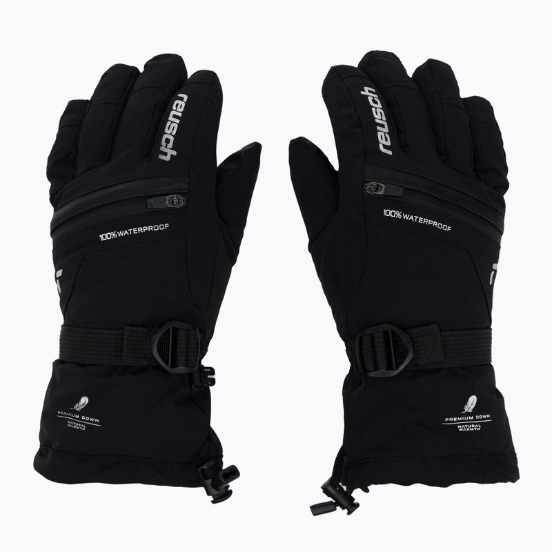 Rękawice narciarskie dziecięce Reusch Lando R-TEX XT black/silver 2