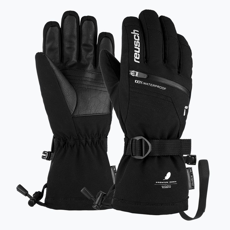 Rękawice narciarskie dziecięce Reusch Lando R-TEX XT black/silver 7
