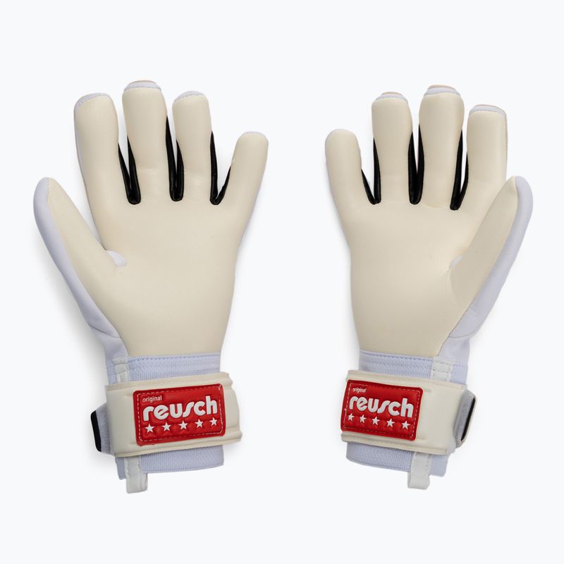 Rękawice bramkarskie Reusch Legacy Gold X white/red 3