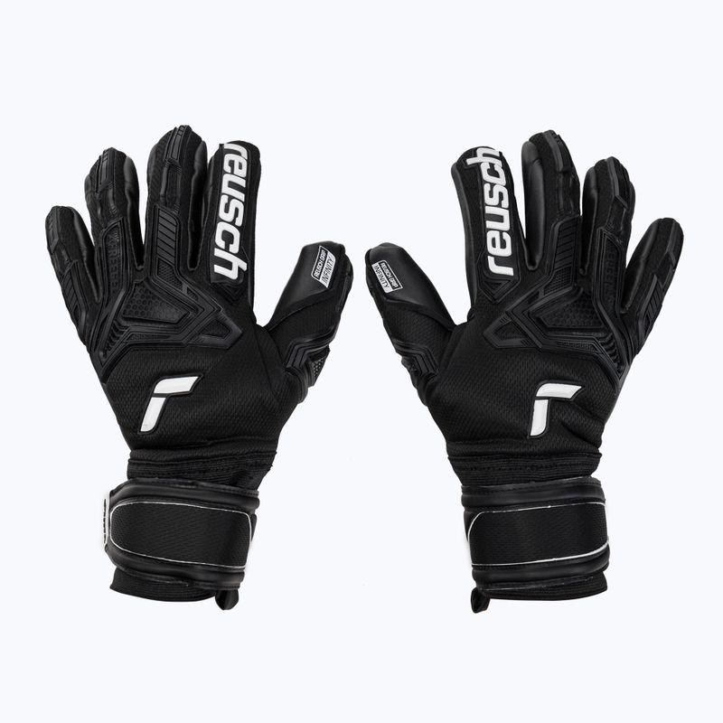 Rękawice bramkarskie Reusch Attrakt Freegel Infinity Finger Support 2022 black
