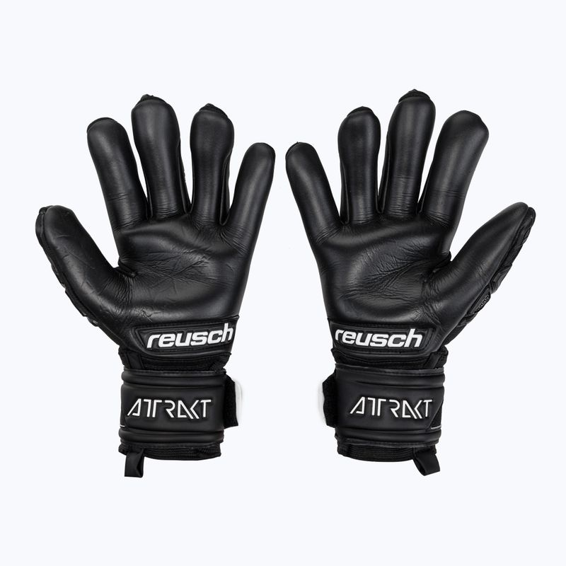 Rękawice bramkarskie Reusch Attrakt Freegel Infinity Finger Support 2022 black 2