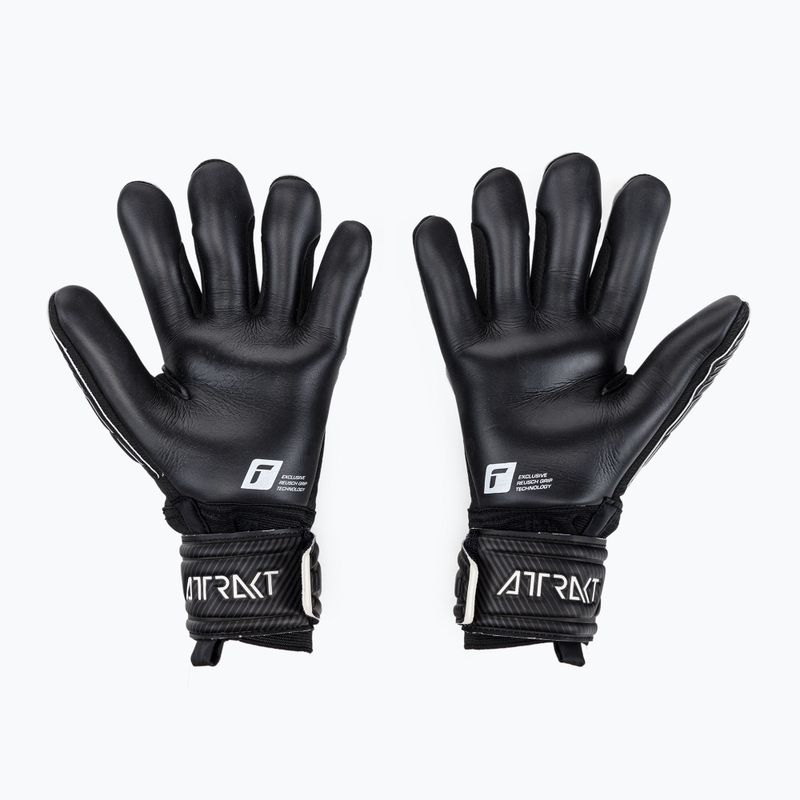 Rękawice bramkarskie Reusch Attrakt Infinity Finger Support 2022 black 2