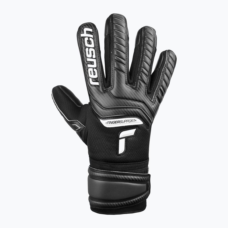 Rękawice bramkarskie Reusch Attrakt Infinity Finger Support 2022 black 6