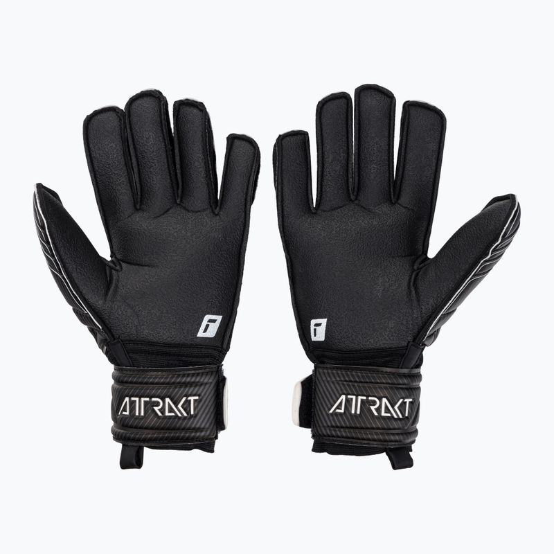 Rękawice bramkarskie Reusch Attrakt Resist Finger Support 2022 black 2