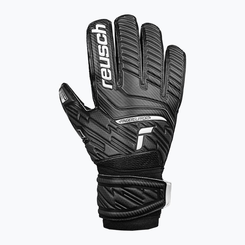 Rękawice bramkarskie Reusch Attrakt Resist Finger Support 2022 black 6