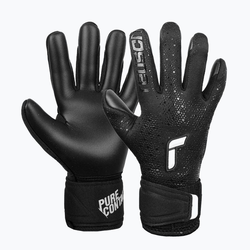Rękawice bramkarskie dziecięce Reusch Pure Contact Infinity Junior black 4