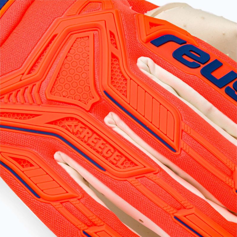 Rękawice bramkarskie Reusch Attrakt Freegel SpeedBump hocking orange/blue 5