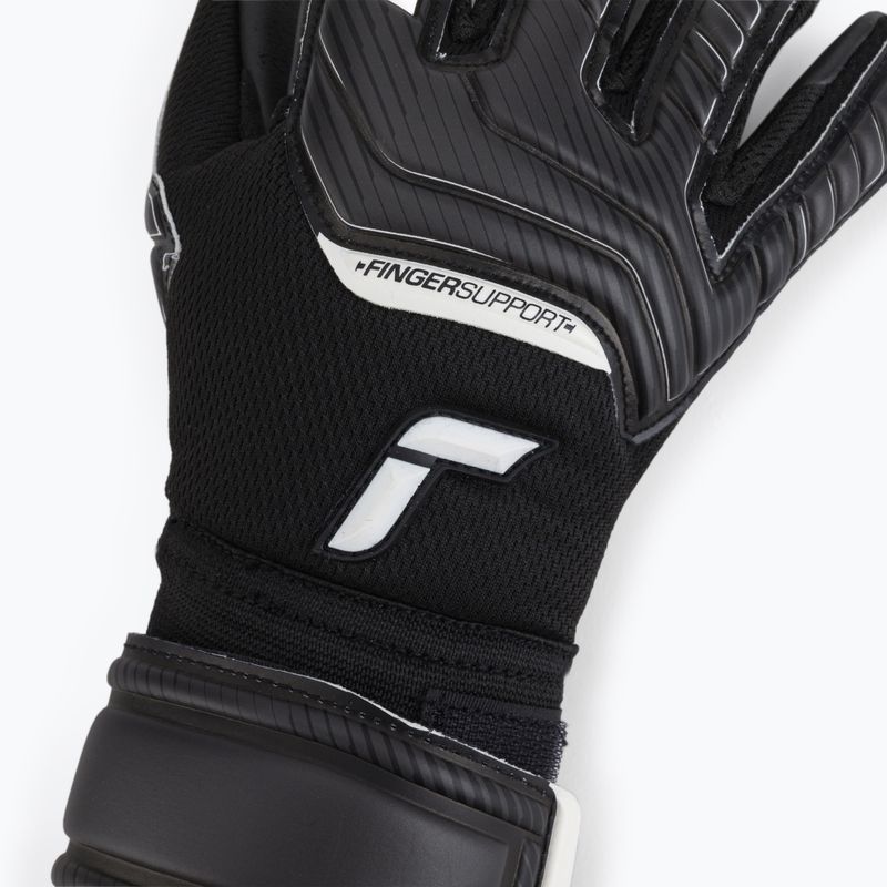 Rękawice bramkarskie dziecięce Reusch Attrakt Infinity Finger Support 2022 black 3