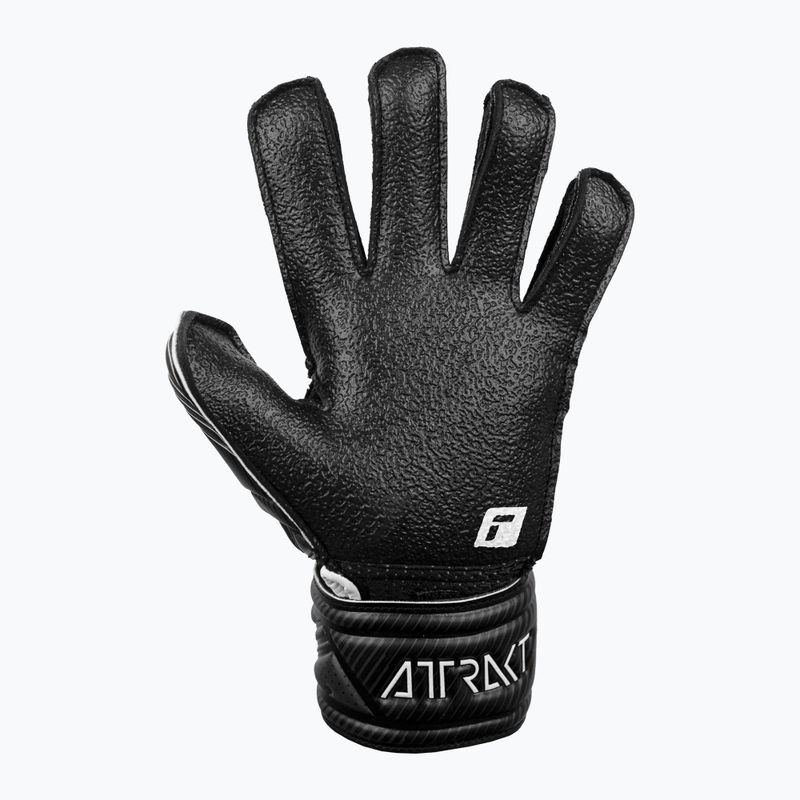 Rękawice bramkarskie dziecięce Reusch Attrakt Resist Finger Support black 8