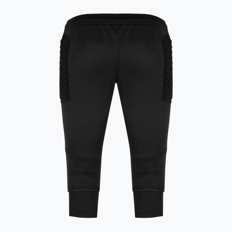 Spodnie bramkarskie dziecięce Reusch Contest 3/4 Short Advance Junior black/silver 2