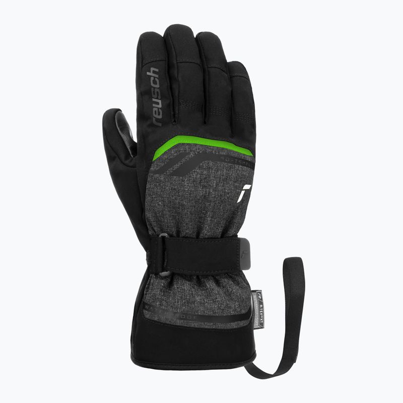 Rękawice narciarskie Reusch Outset R-Tex XT black/black melange/neon green 2