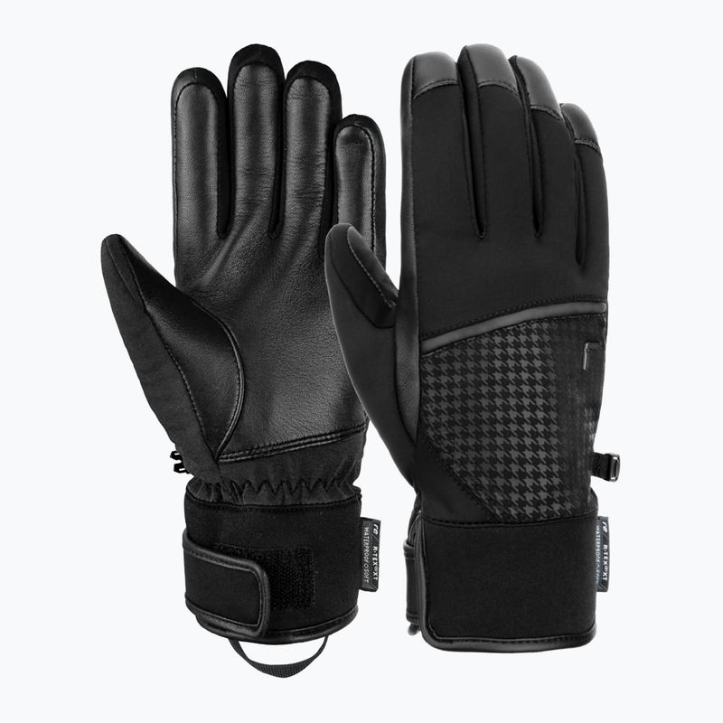 Rękawice narciarskie Reusch Mara R-TEX XT black/pied de poule 5