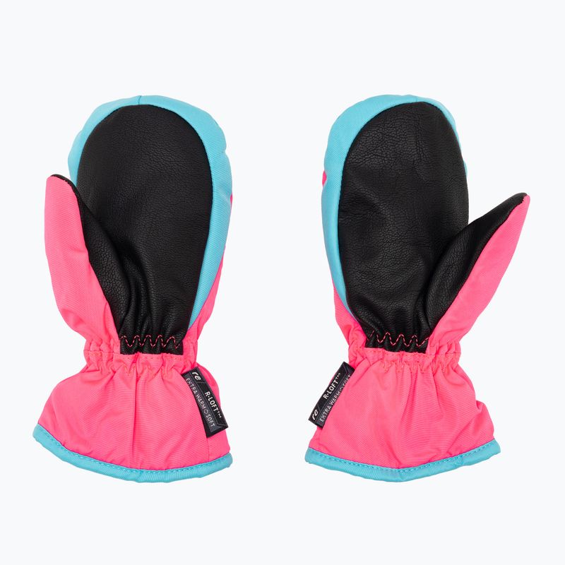 Rękawice narciarskie dziecięce Reusch Ben Mitten knockout pink/bachelor button 2