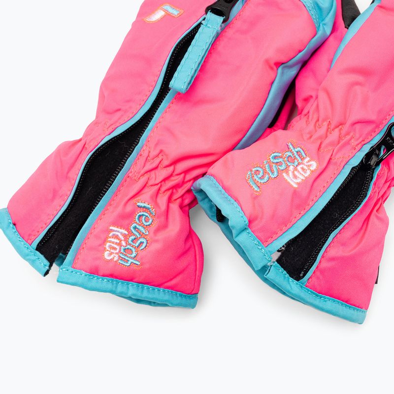 Rękawice narciarskie dziecięce Reusch Ben Mitten knockout pink/bachelor button 4