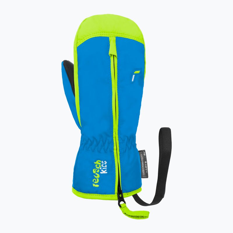 Rękawice narciarskie dziecięce Reusch Ben Mitten brilliant blue/safety yel 2