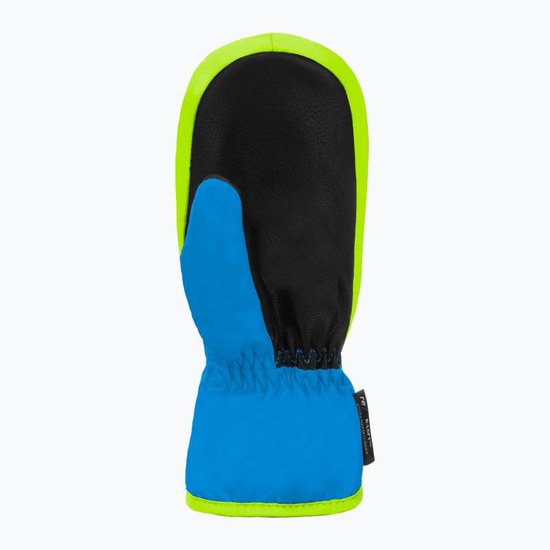 Rękawice narciarskie dziecięce Reusch Ben Mitten brilliant blue/safety yel 3