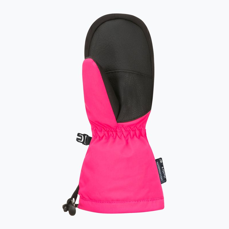 Rękawice narciarskie dziecięce Reusch Kaden Down R-Tex XT Mitten pink glo 3