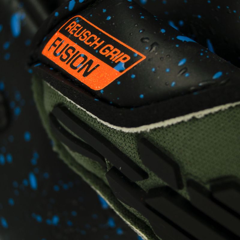 Rękawice bramkarskie Reusch Attrakt Freegel Fusion Goaliator desert green/shock orange/black 10