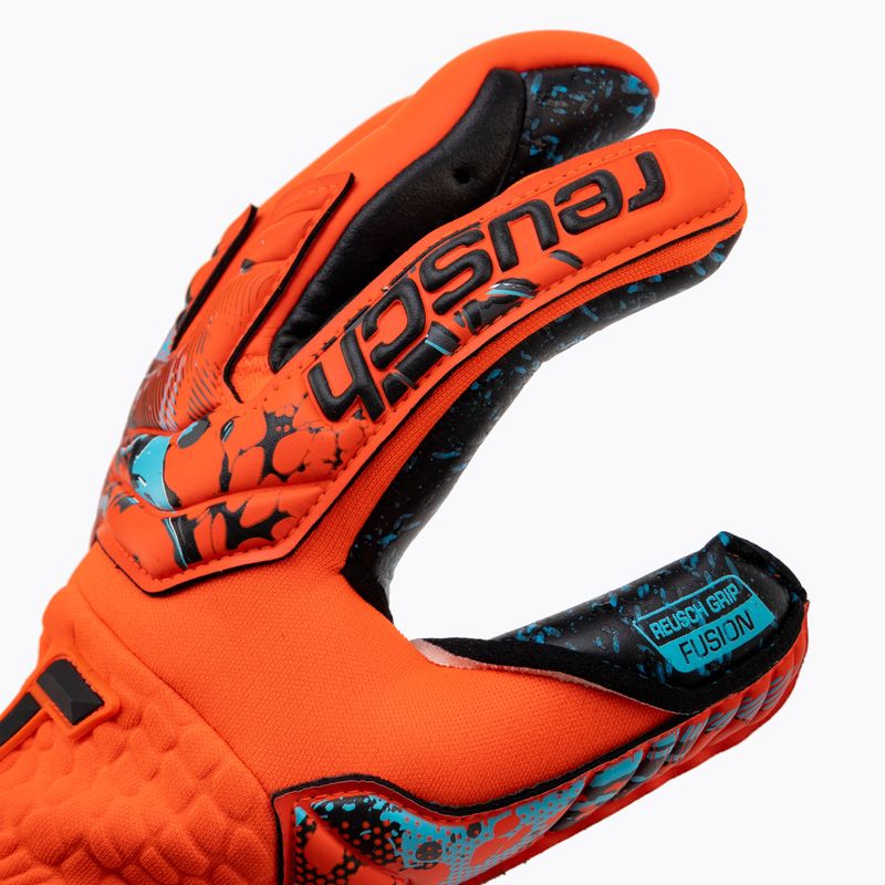 Rękawice bramkarskie Reusch Attrakt Fusion Guardian AdaptiveFlex bright red/future blue/black 3