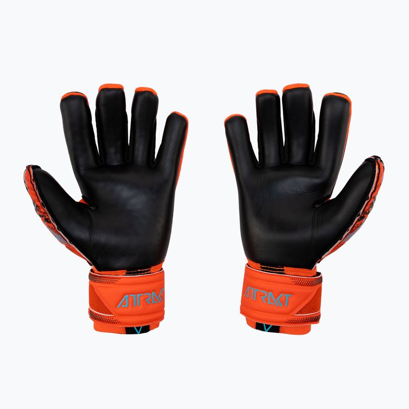 Rękawice bramkarskie Reusch Attrakt Duo bright red/future blue/black 2