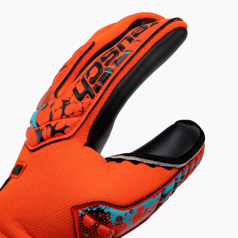 Rękawice bramkarskie Reusch Attrakt Duo bright red/future blue/black 3