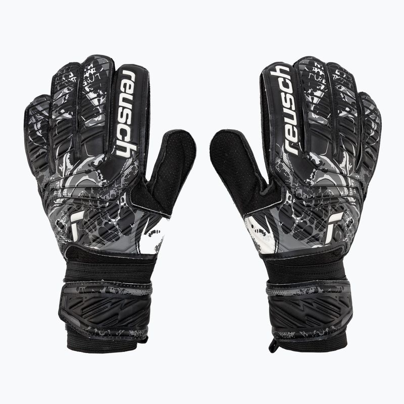 Rękawice bramkarskie Reusch Attrakt Solid black
