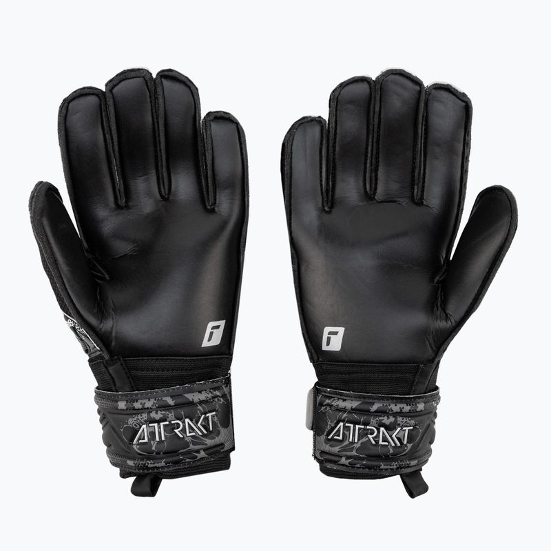 Rękawice bramkarskie Reusch Attrakt Solid black 2