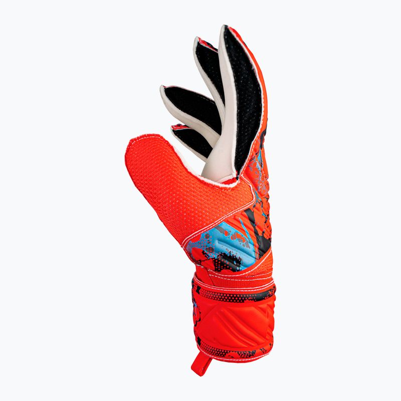 Rękawice bramkarskie Reusch Attrakt Solid bright red/future blue 6