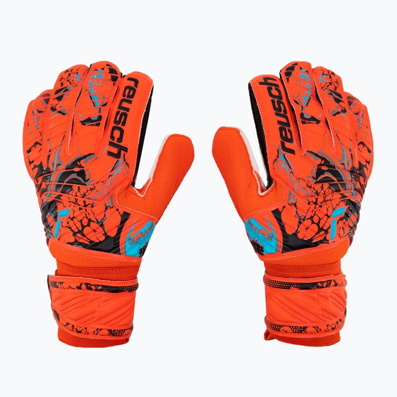 Rękawice bramkarskie Reusch Attrakt Solid bright red/future blue