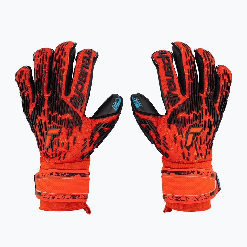 Rękawice bramkarskie Reusch Attrakt Freegel Gold Evolution Cut bright red/future blue/black