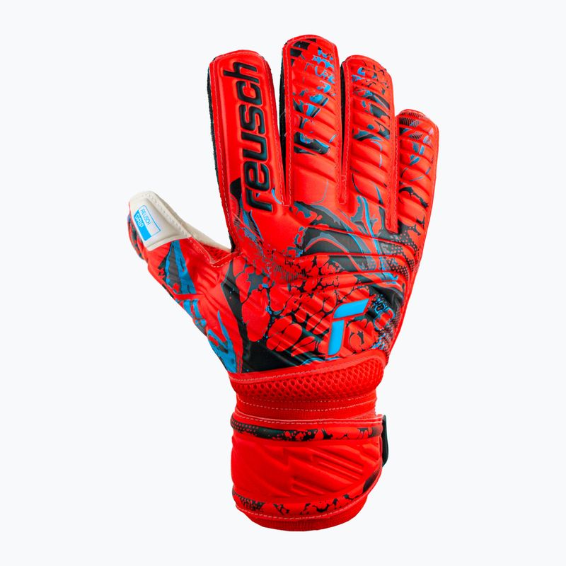 Rękawice bramkarskie Reusch Attrakt Grip bright red/future blue